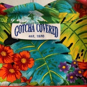 Hawaiian/floral button up